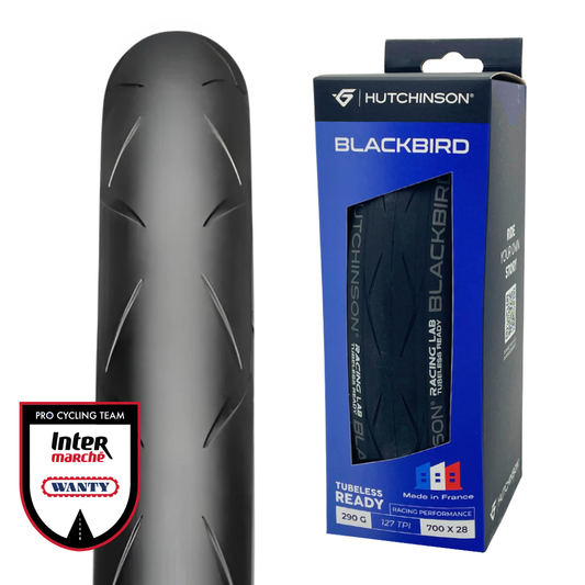 Hutchinson Blackbird TLR road tyre black