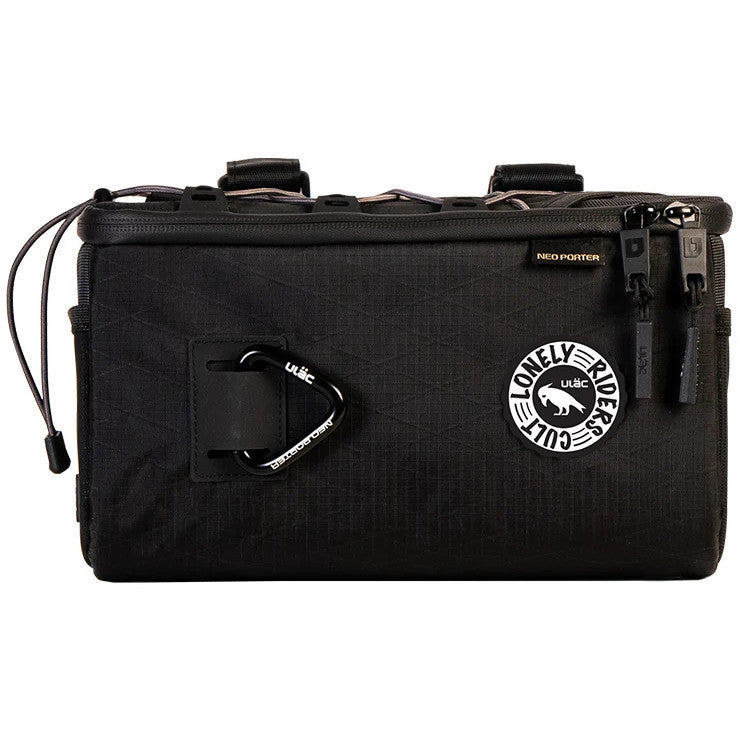 Ulac Coursier GT Max 4.2L handlebar bag in black
