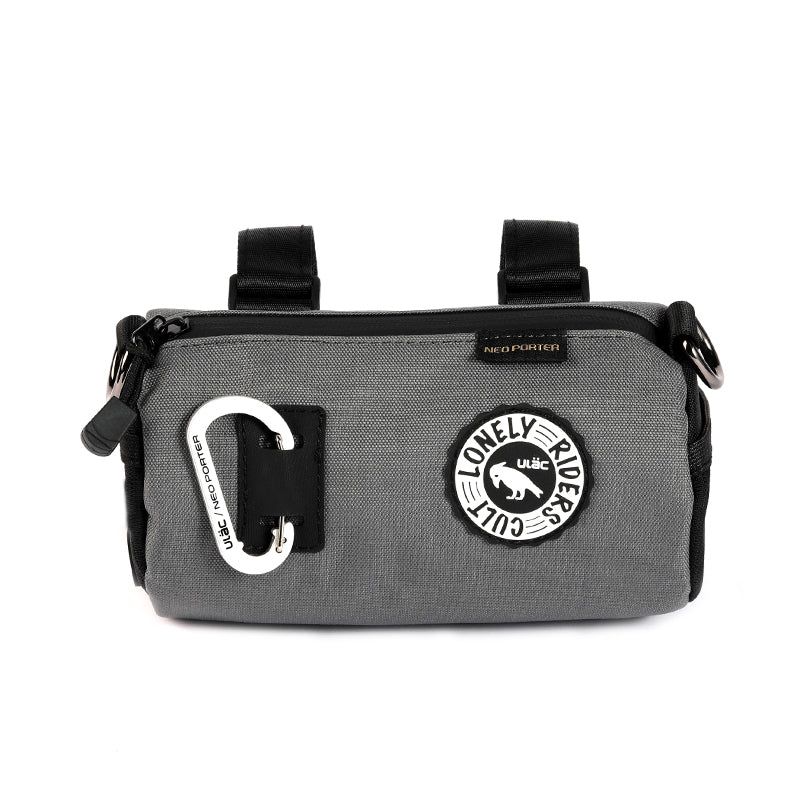 ULAC Coursier Sprint 1.5L handlebar bag in black and grey