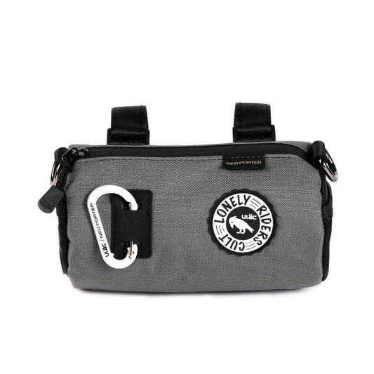 ULAC Coursier Sprint 1.5L handlebar bag in black and grey
