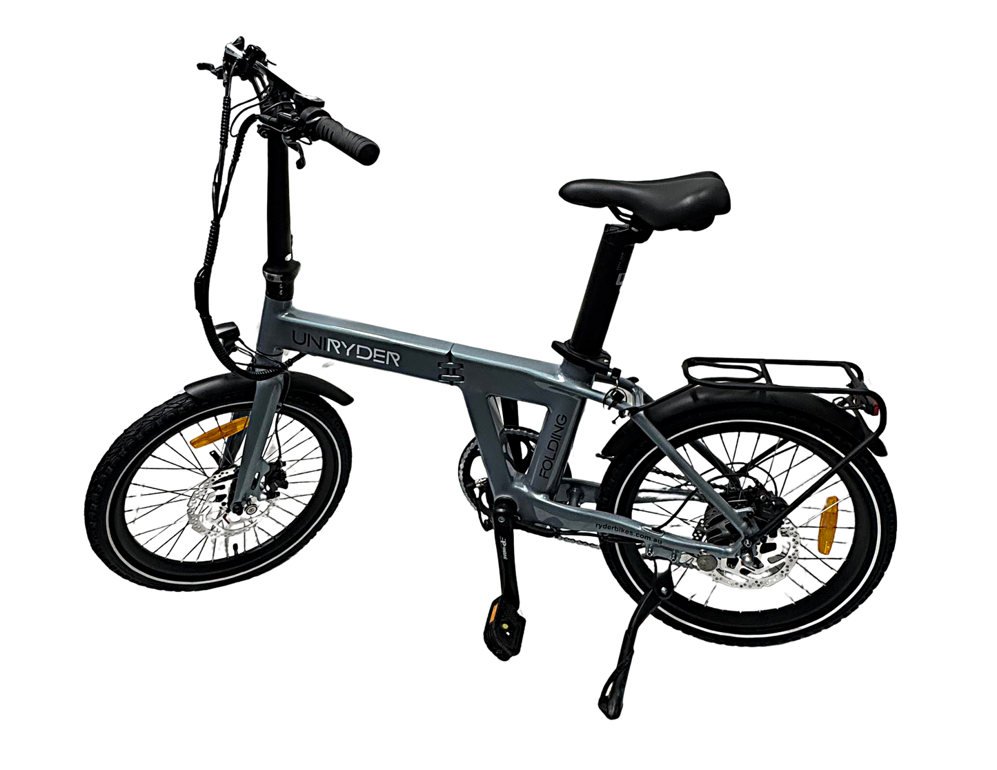 Ryder UniRyder 2 Folding Electric Bike Pearl White | Grace & Pace Electric Bikes