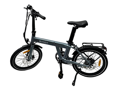 Ryder UniRyder 2 Folding Electric Bike Pearl White | Grace & Pace Electric Bikes