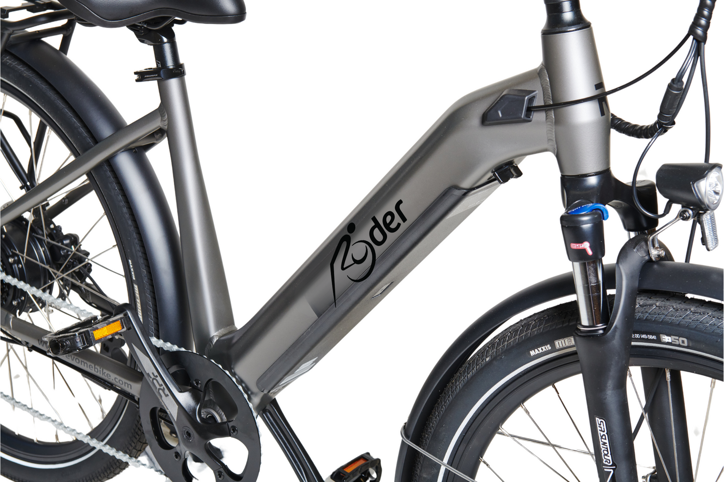 Ryder Uni-Ryder 2 Step-Thru Electric Bike full view | Grace & Pace Electric Bikes