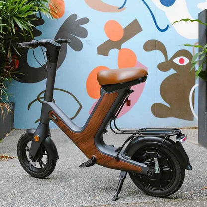 Benzina Zero V-50 Seated Electric Scooter – view 6 | Grace & Pace Electric Bikes