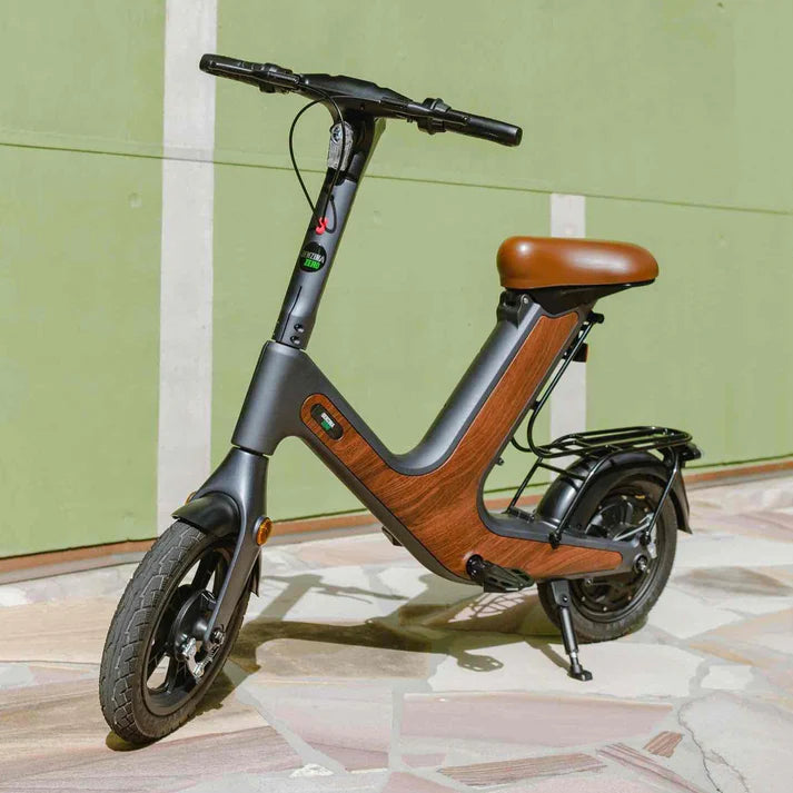 Benzina Zero V-50 Seated Electric Scooter – view 7 | Grace & Pace Electric Bikes