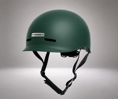Vamos Bike Helmet in green - Grace and Pace Electric Bikes Alphington