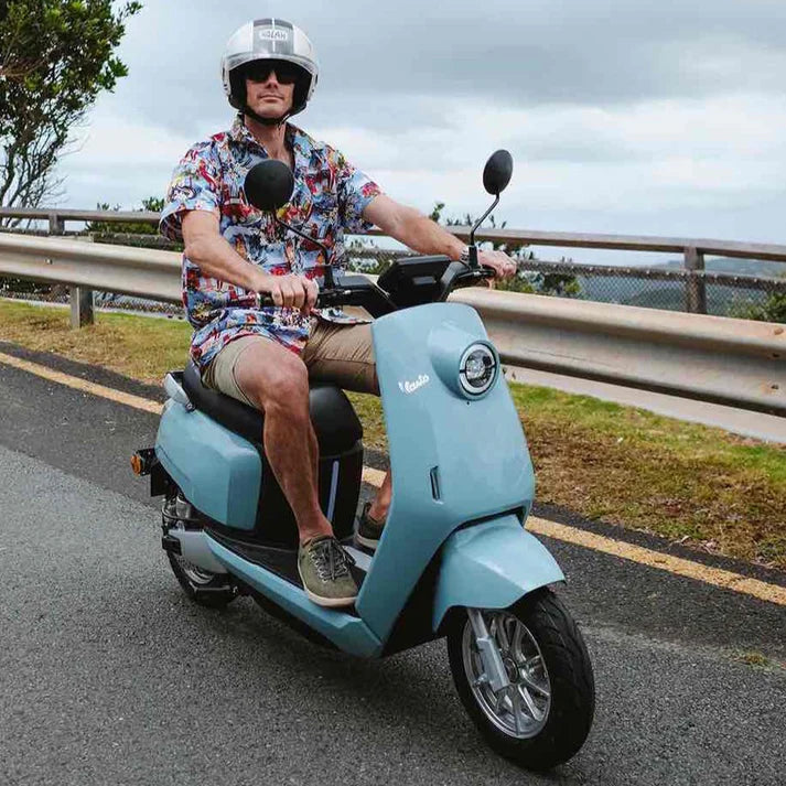 Benzina Zero Vasto Electric Moped – view 8 | Grace & Pace Electric Bikes
