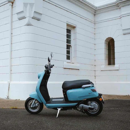 Benzina Zero Vasto Electric Moped – view 9 | Grace & Pace Electric Bikes