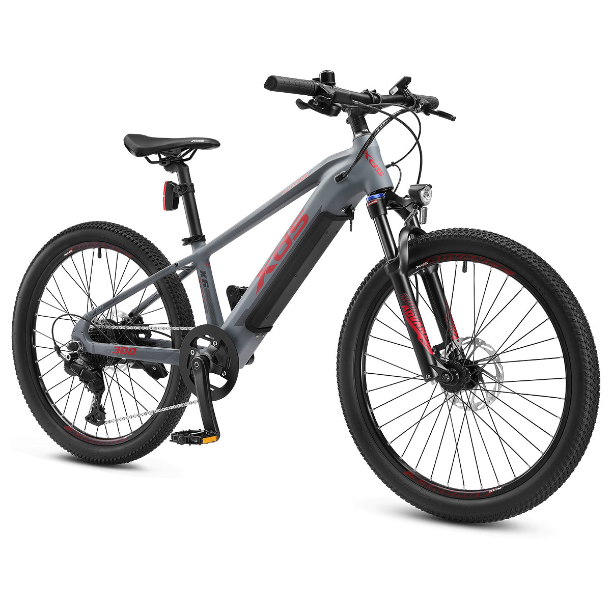 XDS Advance 300 24" Electric Bike in Grey