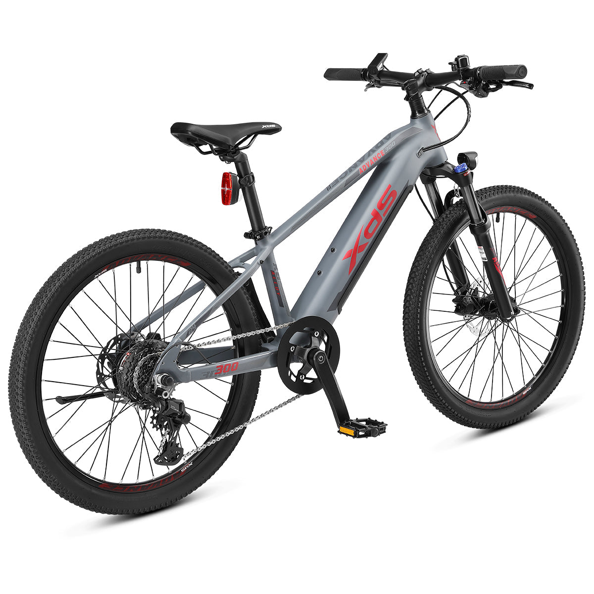 XDS Advance 300 24" Electric Bike Grey detail