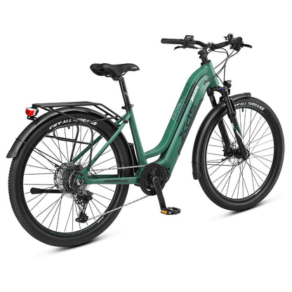 XDS Advance 600 Step-Thru Electric Bike Gloss Forest Green detail