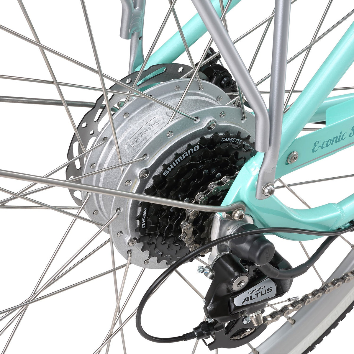 XDS E-Conic S2 Electric Bike Mint detail