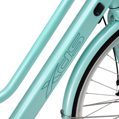 XDS E-Conic S2 Electric Bike Mint basket and front end