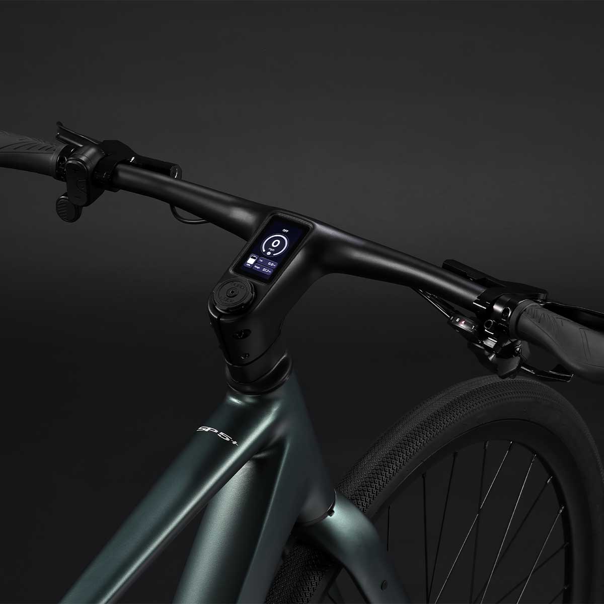 XDS X-Lab SP5+ Electric Commuter Bike Pinecrest Green drivetrain