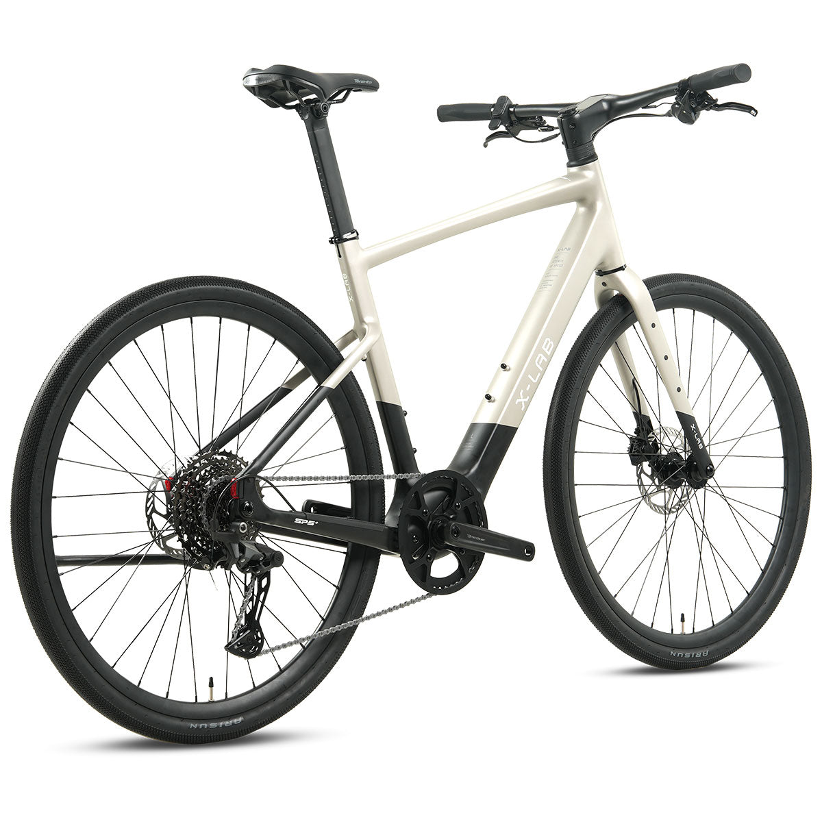 XDS X-Lab SP5+ Electric Commuter Bike Stormcloud Grey detail