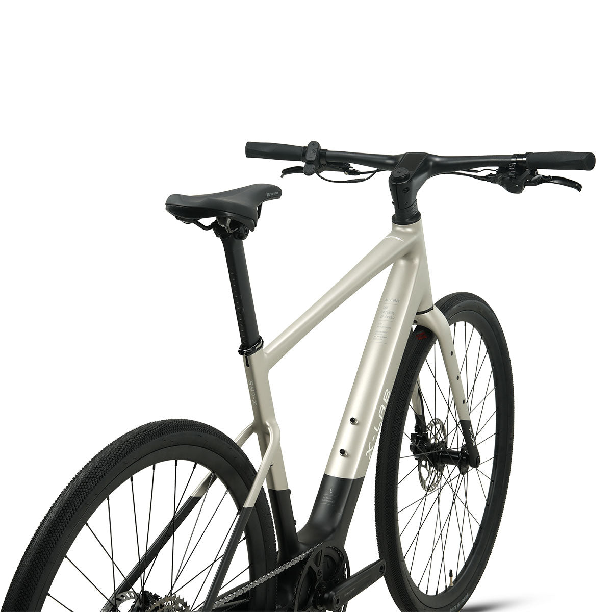 XDS X-Lab SP5+ Electric Commuter Bike Stormcloud Grey drivetrain