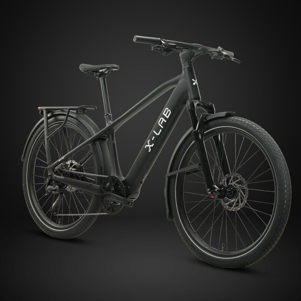 XDS X-Lab ST5+ Electric Commuter Bike in Nightfall Black