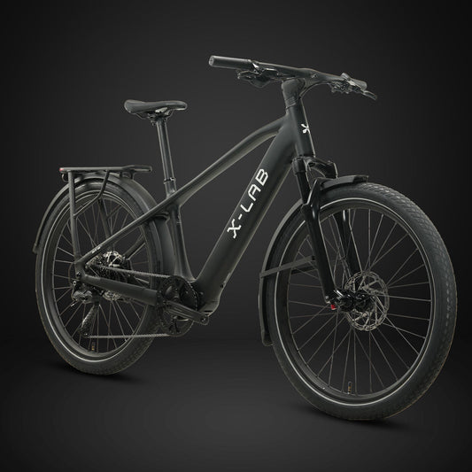 XDS X-Lab ST5+ Electric Commuter Bike in Nightfall Black