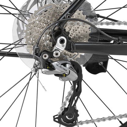 XDS E-Street Electric Bike Forest drivetrain
