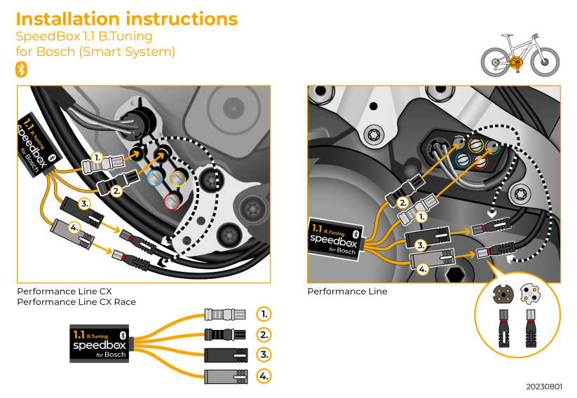 SpeedBox 1.1 B.Tuning wiring and connection diagram