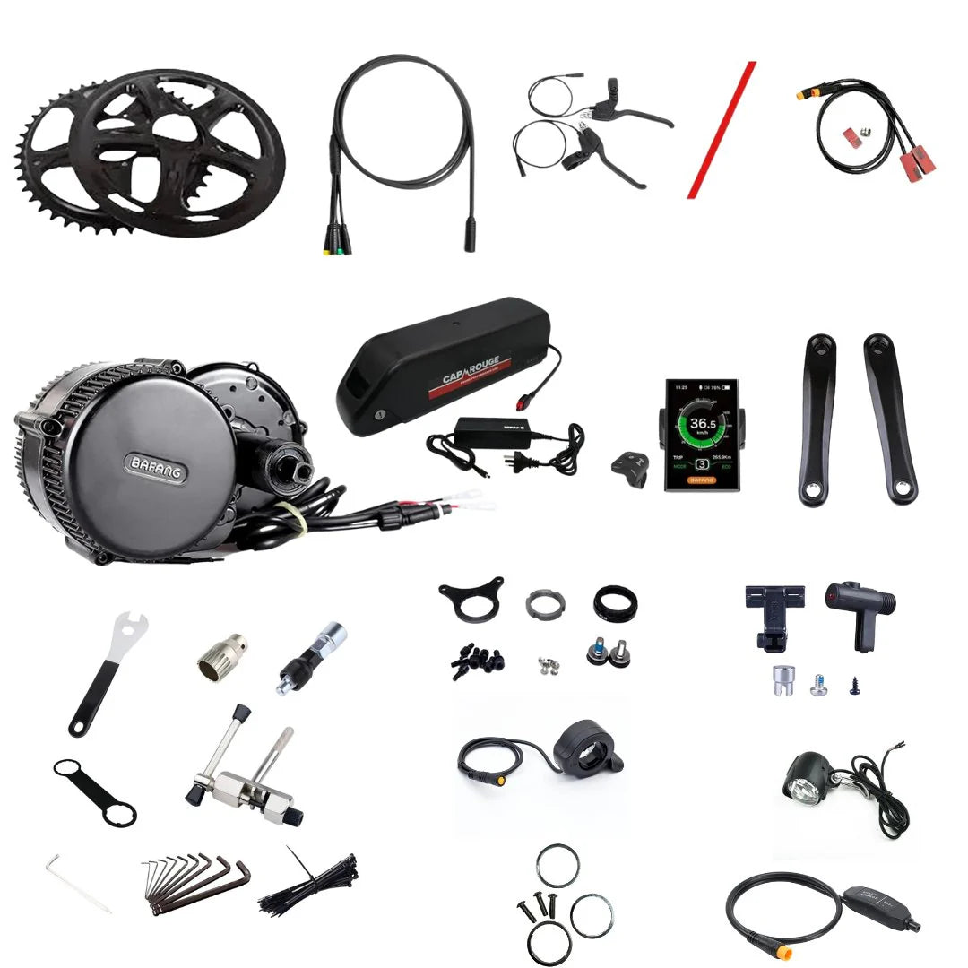 Bafang BBS02B Mid Drive Kit | 48V 750W | Incl 48V 15Ah Battery