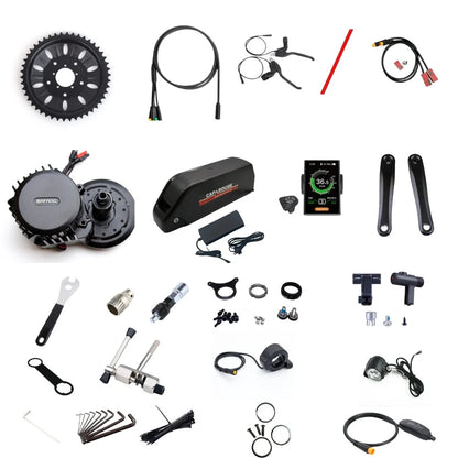 Bafang BBSHD Mid Drive Kit | 52V 1000W | Incl 52V 21Ah Battery