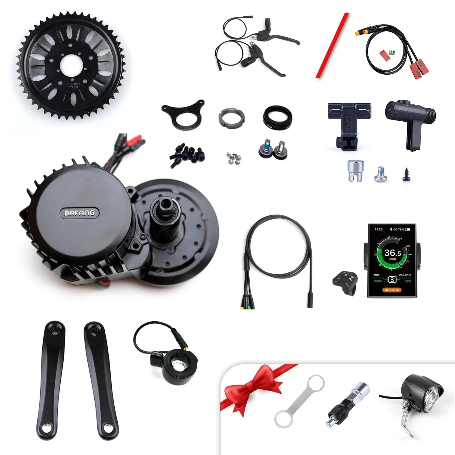 Bafang BBSHD Mid Drive Conversion Kit | 52V 1000W | 68-73mm – view 10 | Grace & Pace Electric Bikes