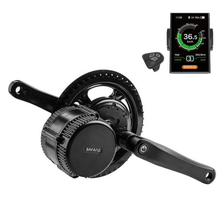 Bafang 36V 500W BBS02B Mid Drive eBike Conversion Kit 68-73mm