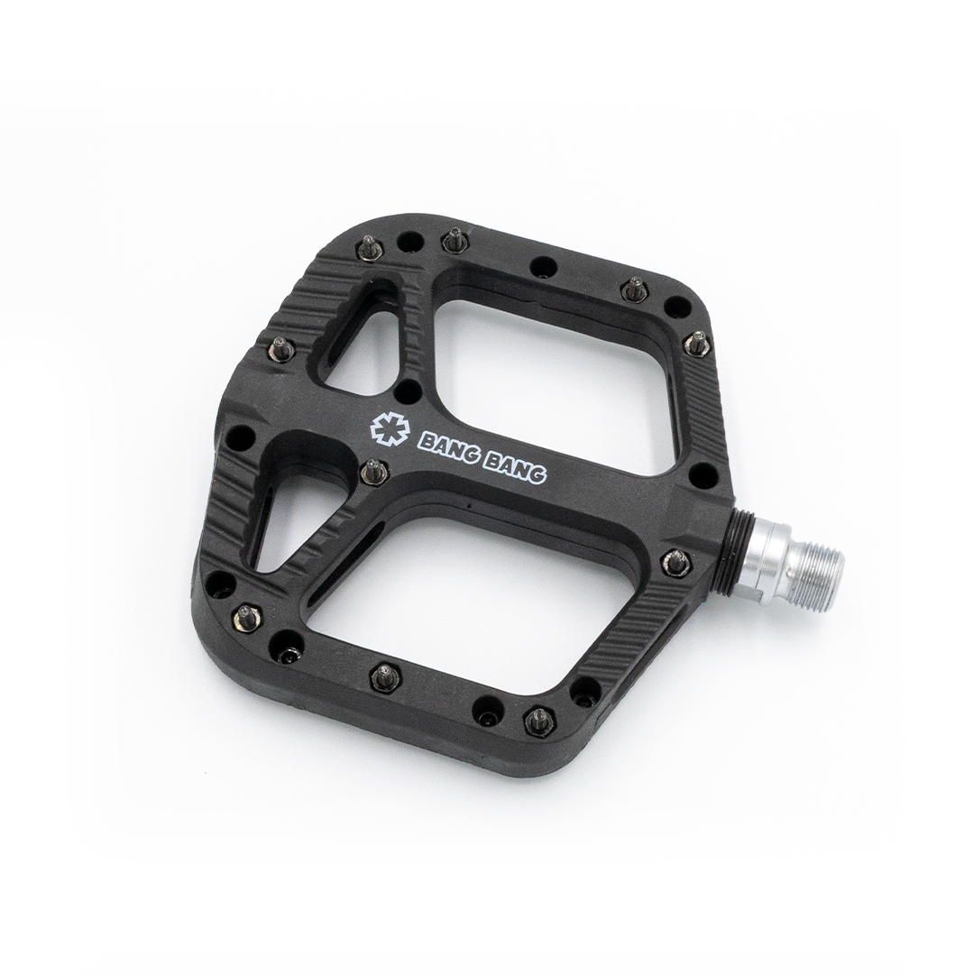 Fatboy Bang Bang coloured pedals in Gloss Black