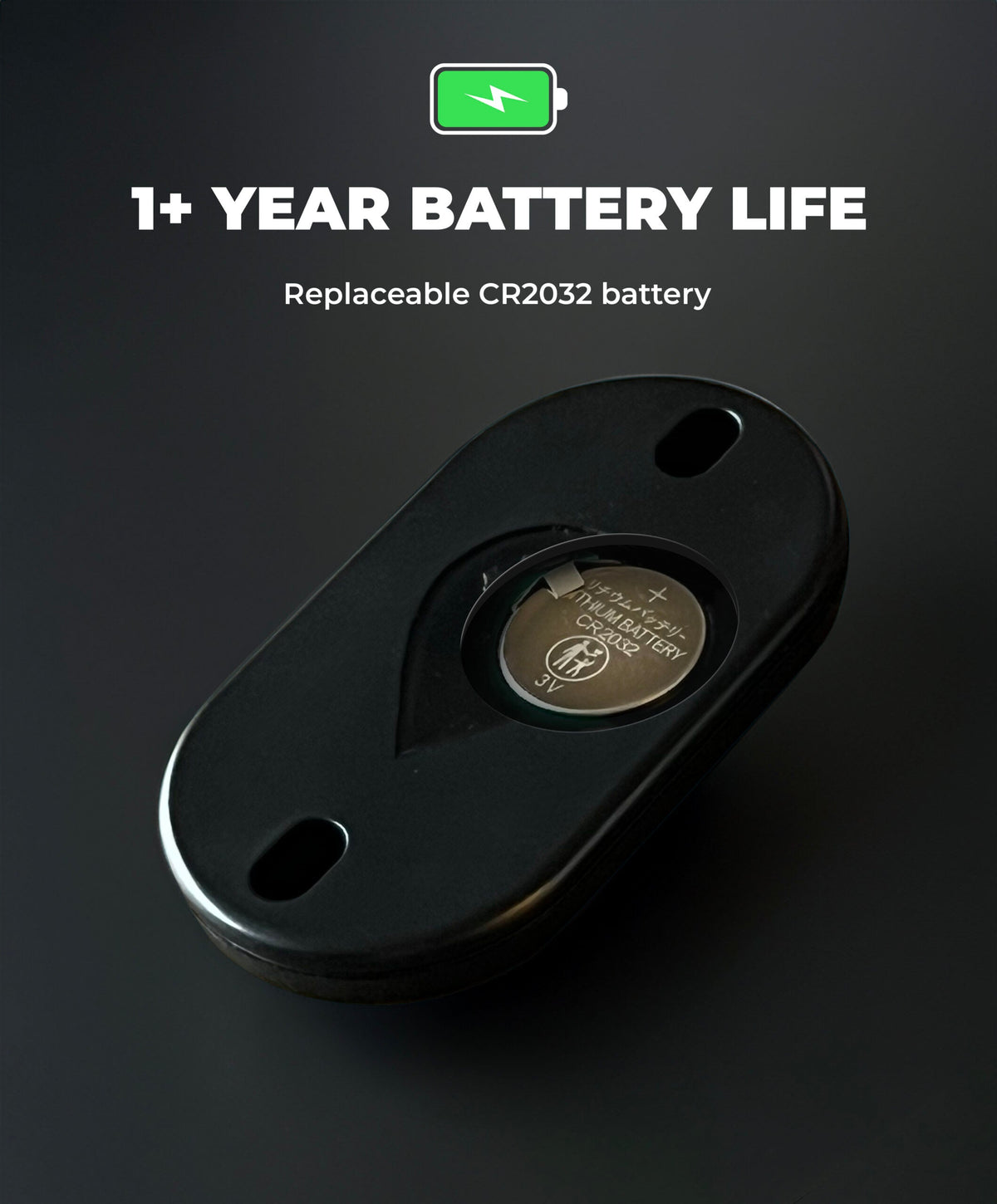 Bikebac tracker one year replaceable battery