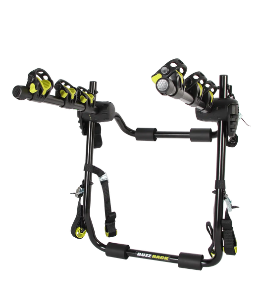 Buzzrack Beetle trunk mounted 3 bike dual arm rack
