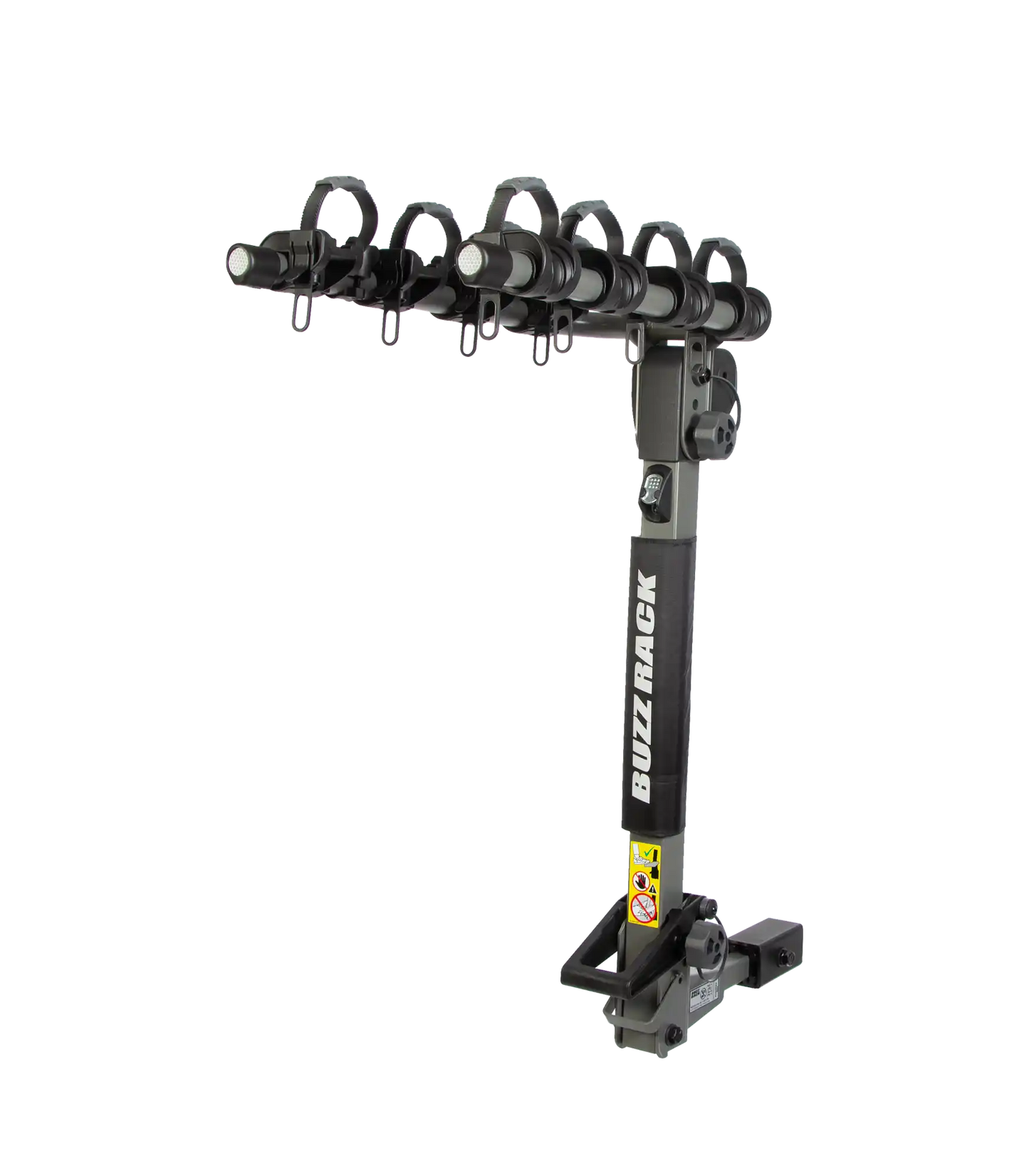 Buzzrack Buffalo H4 hitch mounted 4 bike dual arm rack