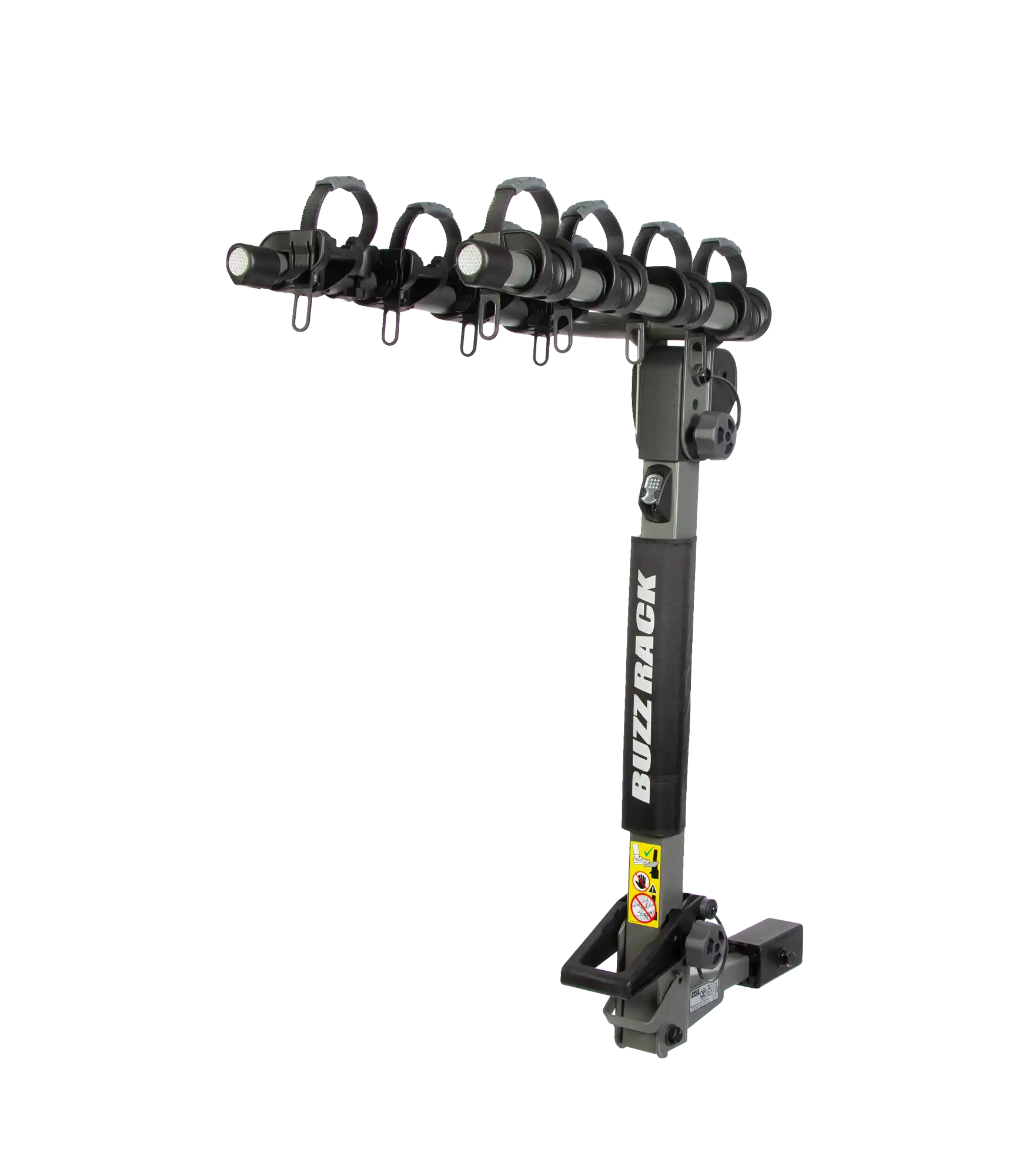 Buzzrack Buffalo H4 hitch mounted 4 bike dual arm rack