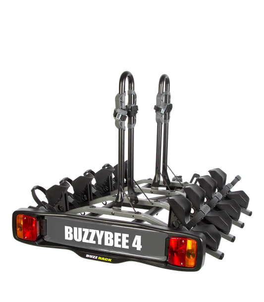 Buzzrack Buzzybee 4 tow ball mounted 4 bike platform rack