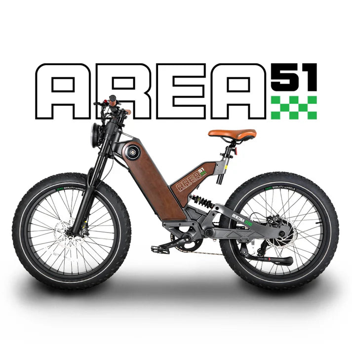 Benzina Zero Area51 Off-Road Electric Bike | Grace & Pace Electric Bikes