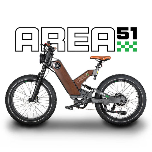 Benzina Zero Area51 Off-Road Electric Bike | Grace & Pace Electric Bikes