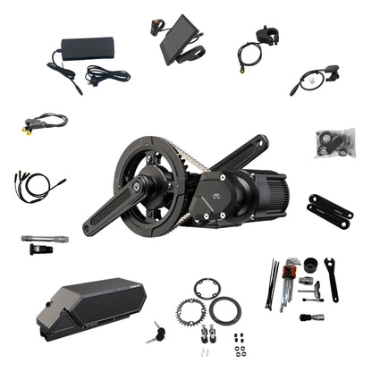 CYC X1 Pro Gen 4 Mid Drive Kit | Incl 52V 15Ah Battery – view 6 | Grace & Pace Electric Bikes