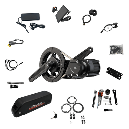 CYC X1 Pro Gen 4 Mid Drive eBike Conversion Kit With 72V 10Ah Battery - Image 2