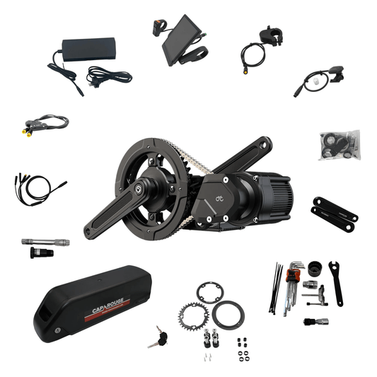 CYC X1 Pro Gen 4 Mid Drive eBike Conversion Kit With 72V 10Ah Battery - Image 2