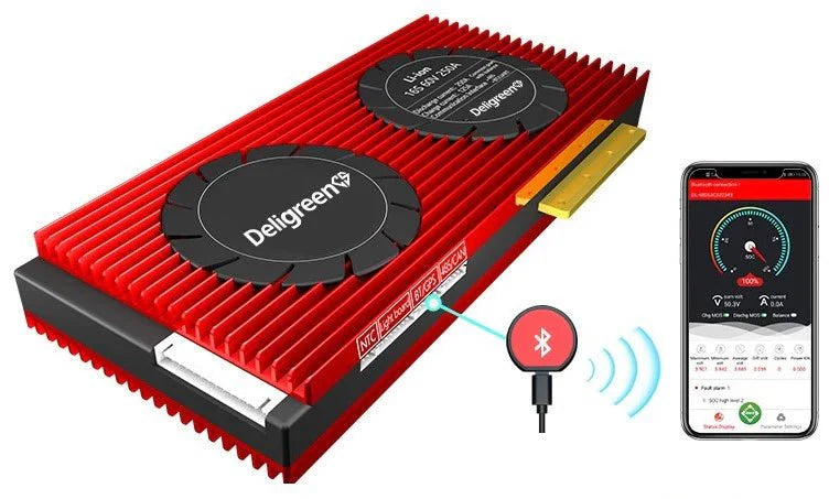 DALY 12S 36V 200A Smart LiFePO4 BMS with Bluetooth Balancing Function - Image 4