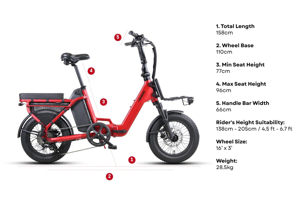 Vamos Doblez 2026 Folding Electric Bike – view 4 | Grace & Pace Electric Bikes