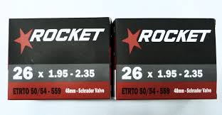Rocket inner tube 26 x 1.95-2.35 Schrader valve