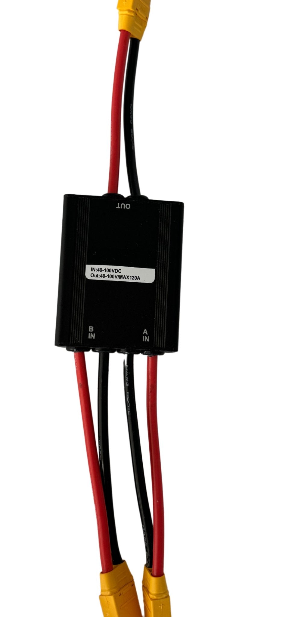 Dual Battery Connector/Splitter Module 40-100V / 120A