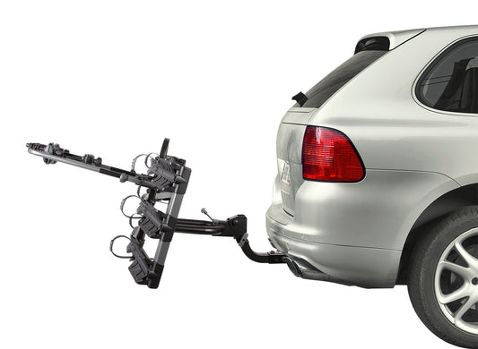 Buzzrack E-Hornet H3 loaded with bikes on vehicle