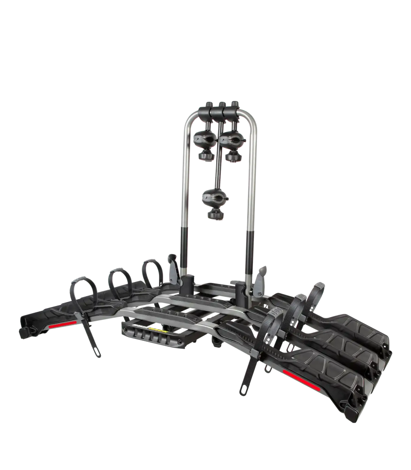 Buzzrack E-Hornet H3 hitch mounted 3 bike e-bike platform rack