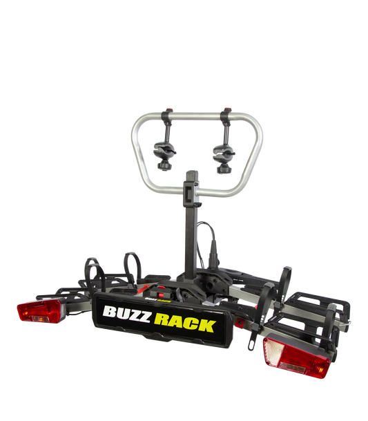 Buzzrack E-Scorpion XL tow ball mounted 2 e-bike platform rack for fat bikes