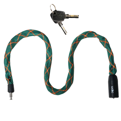 Ulac Eurostile Nuvo key chain lock Emerald