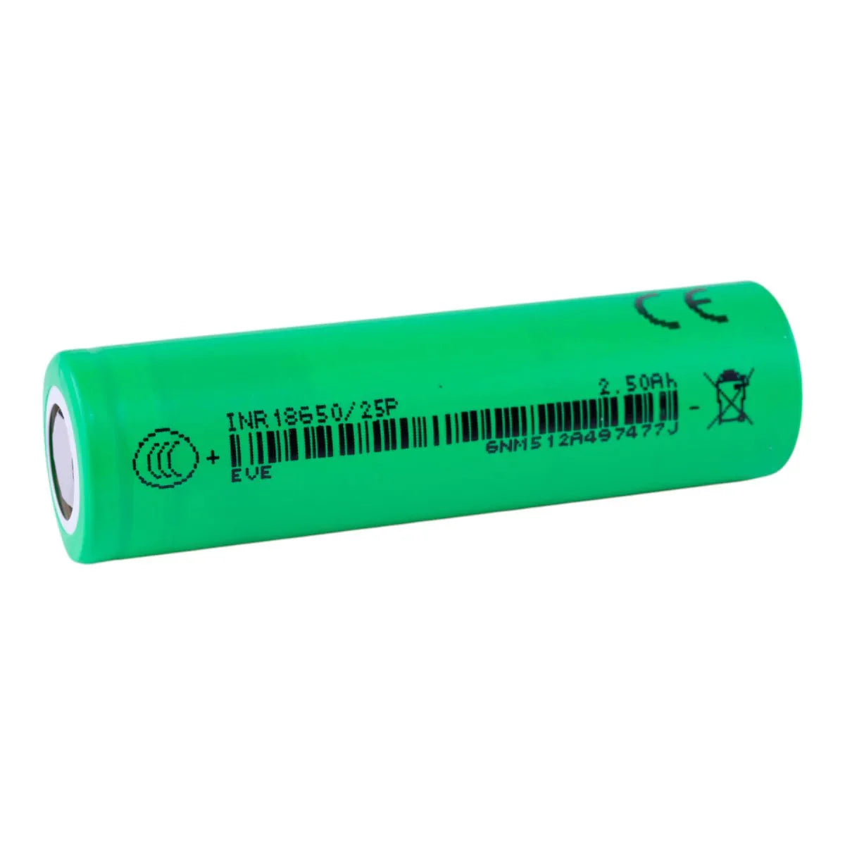 EVE 25P 18650 2500mAh 20A Battery - Image 3