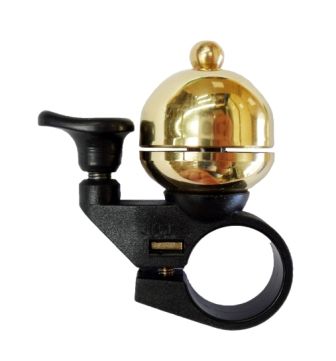 Mini brass top flick bell