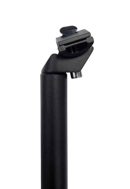 Seatpost 27.2 x 400mm micro adjust alloy black